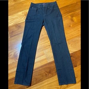NYDJ High Waist Straight Leg Jean Size 8